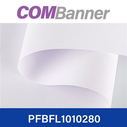 Material para pancartas con iluminación frontal sin PVC